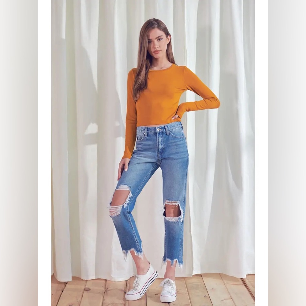 NWT!! KanCan Mom Fit Jeans